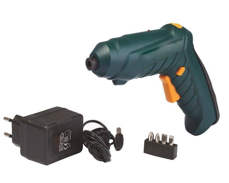 ZI - 3.6V Cordless Screwdriver With Led &amp; 4 Different Bits