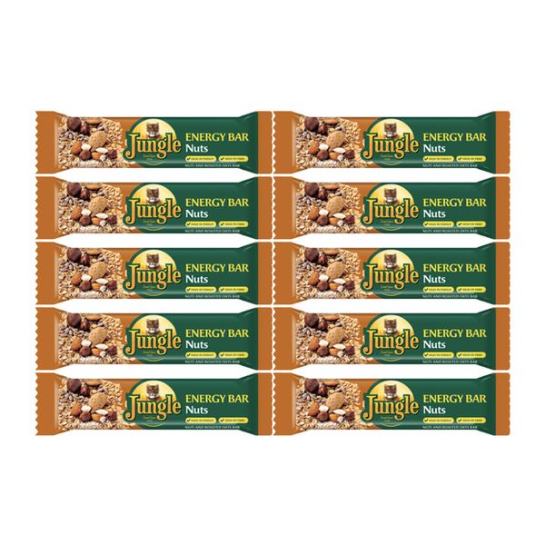 Jungle Bar Nuts - 10 x 40g