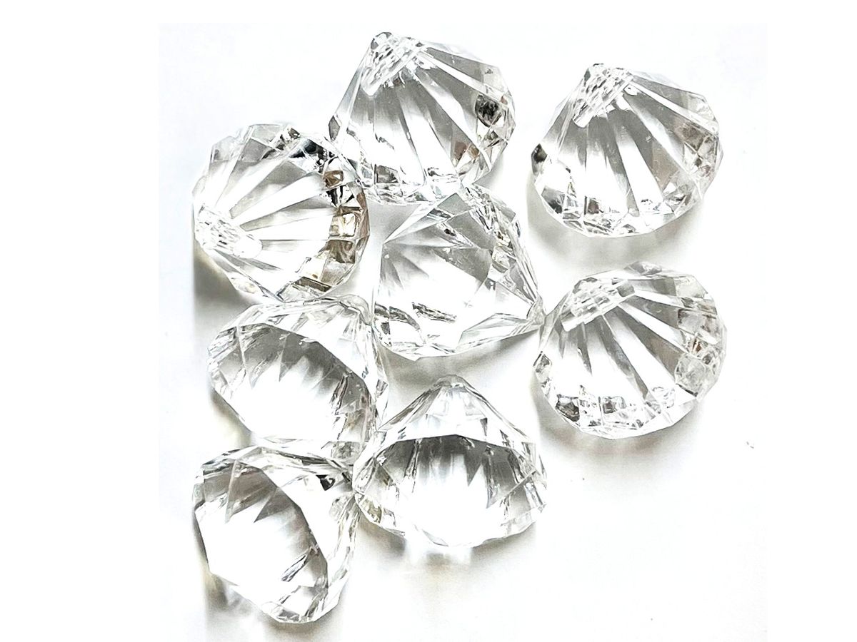 BEAD COOL - Acrylic Diamond Shape Bead - 30mm - 19pcs | Shop Today. Get ...