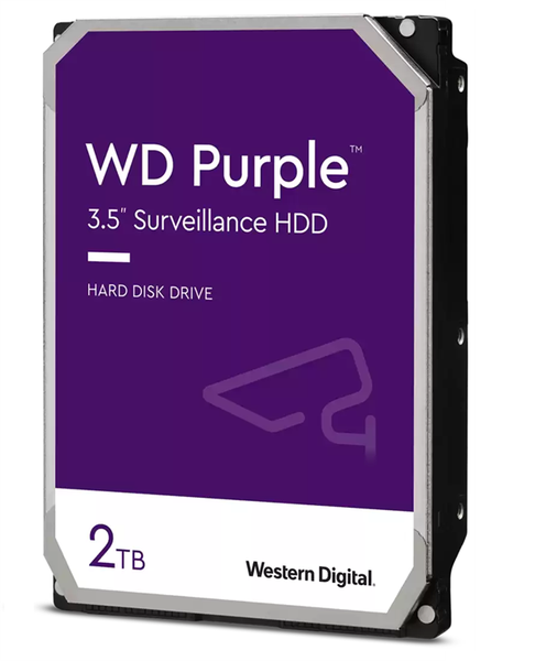 Western Digital Purple - 2.0TB 3.5" SATA3 6.0Gbps Surveillance HDD