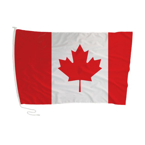 Canada Flag with Rope and Toggle - 180 x 120cm
