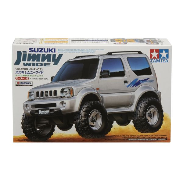 Tamiya 1/32 Suzuki Jimny Wide Motorised Plastic Model Kit
