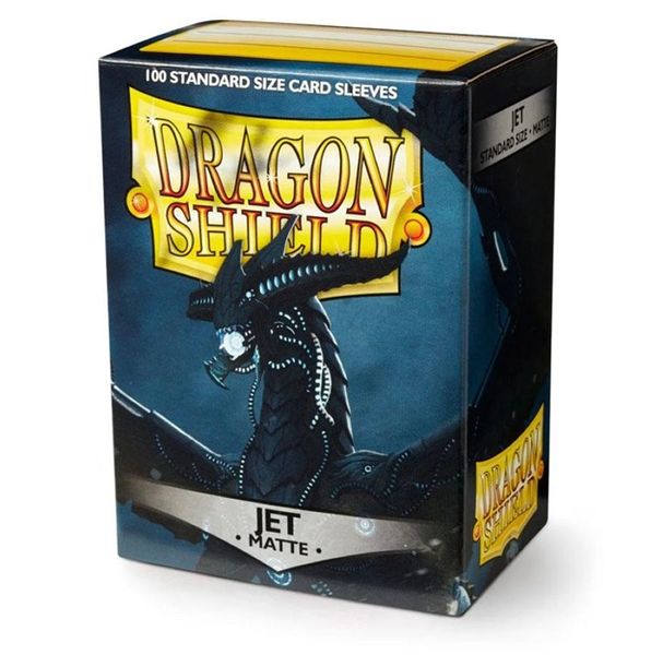 Dragon Shield Matte - Jet (100 ct. in box)
