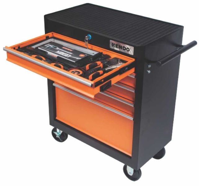Kendo - Tool Trolley 5 Drawer 113 Piece