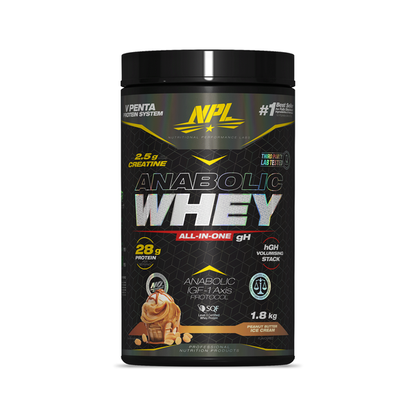 NPL - Anabolic Whey Peanut Butter Ice Cream - 1.8kg