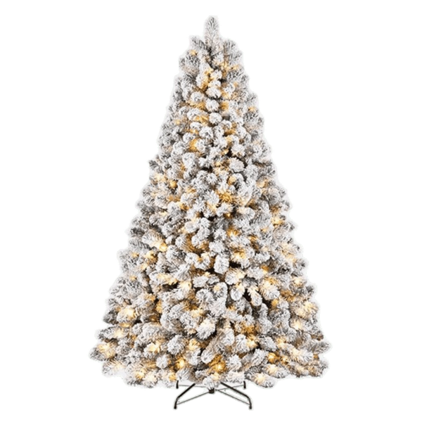 Martha and Stewart Season Prelit Snow full Artificial Christmas Tree 240cm