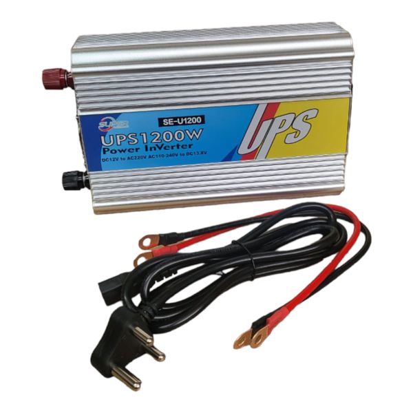 Portable Professional Silent Power Inverter 12V Dc To AC 1200W