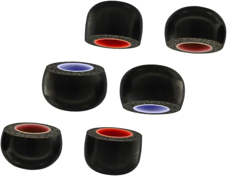 6 Moldable Memory Foam Ear Plugs - Ultra-Soft Noise Canceling Cushions