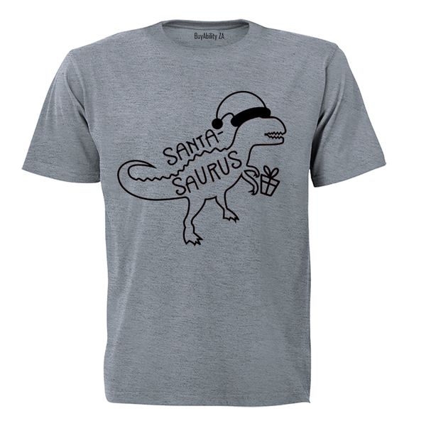Santa-Saurus Dino - Christmas - Adults - T-Shirt