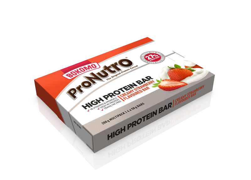 ProNutro High Protein Strawberry Bars 4 x 50g