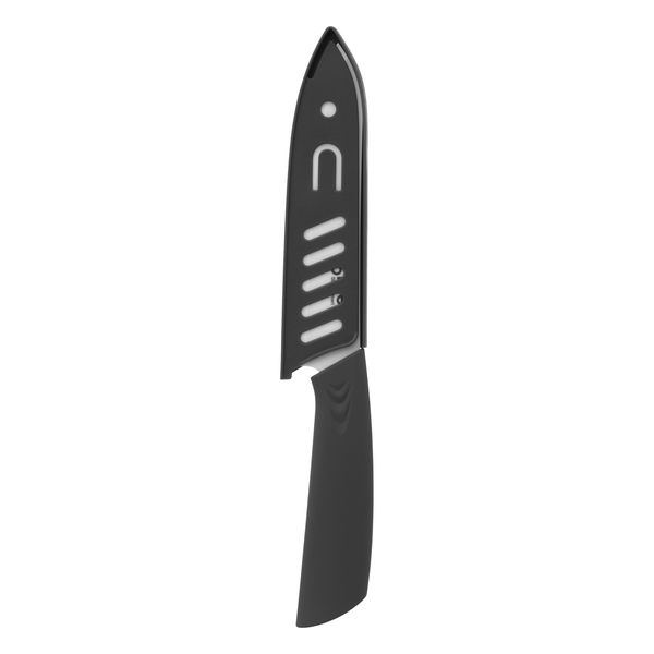 5five Grey Chef's Knife Ceramic Blade with Protective Cover - 15cm