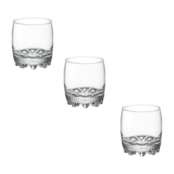 Revera Whisky Tumbler - 3 Piece (300 ml)