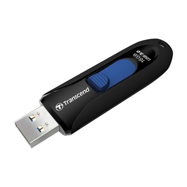 Transcend JetFlash 790 16GB Black USB 3.2 Gen 1 Type-A USB Flash Drive
