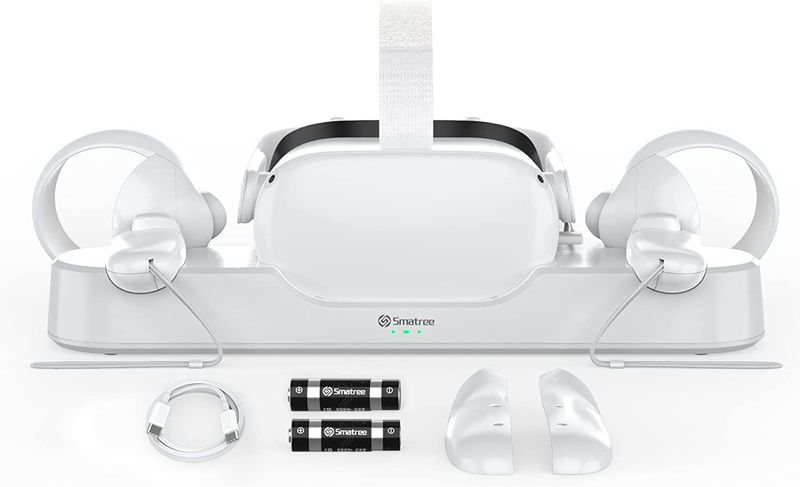 Smatree Quest 2 Charging Dock Charge VR Headset and Controllers
