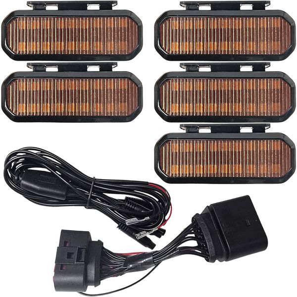 Amber LED Grille Light Plug And Play Compatible With Chery Jetour Lumaboat
