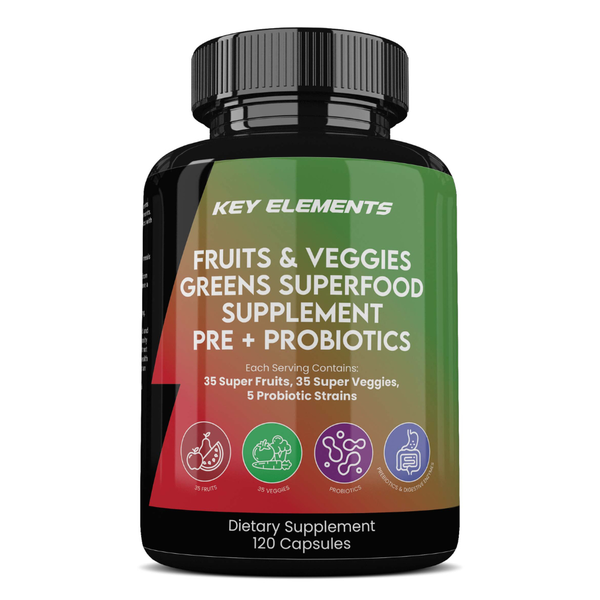 Key Elements Fruits &amp; Veggies Supplement