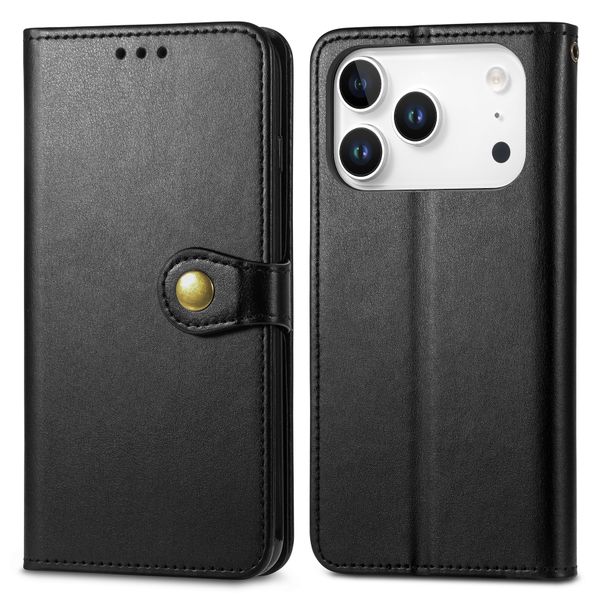 Flip Leather Phone Case Compatible With iPhone 17 Air Card Wallet Cover