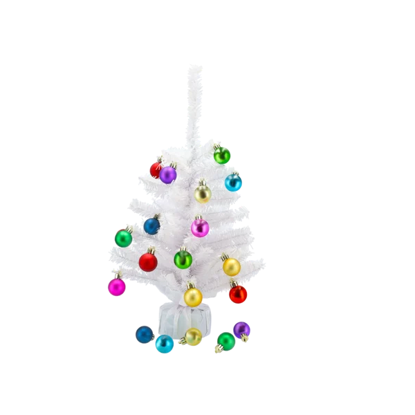 Christmas Tree With Baubles 46cm