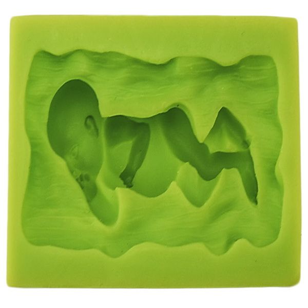 Baby Silicone Cake Mold - Green
