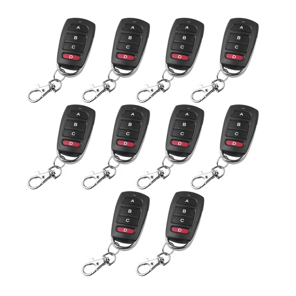 433Mhz Copy Remote Control Electric Garage Door Opener 10Pcs