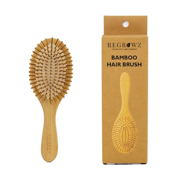 Regrowz - Bamboo Hair Brush
