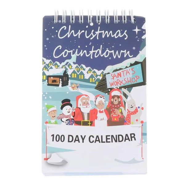 2024 100 Day Christmas Countdown Calendar Desktop Advent Calendar