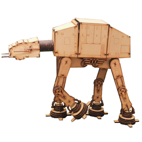 Imperial Walker 3D Puzzle wooden 3D Model ATAT