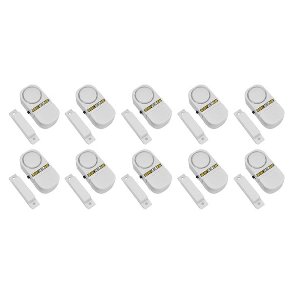 10 Pack Window Door Wireless Alarm Siren