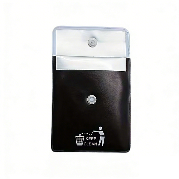 Portable Ashtray Bag, Fireproof and Smell Proof, Holds 20 Cigarettes