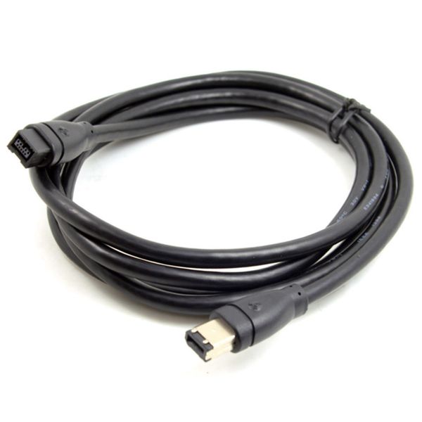 Firewire Ieee 1394B Cable 9Pin To 6Pin 800Mbps Data Cable ( 1.8Meter)