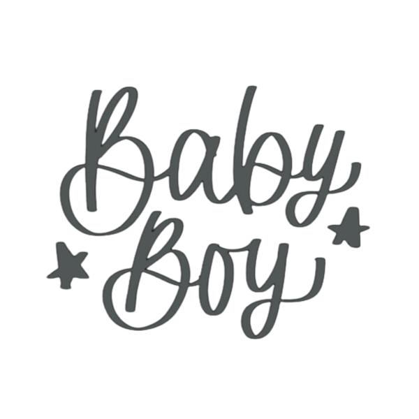 BG - Baby on Board Sign Decal Sticker - Baby Boy