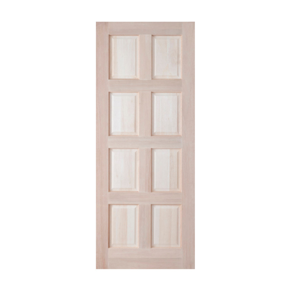 8 Panel Door - Hardwood