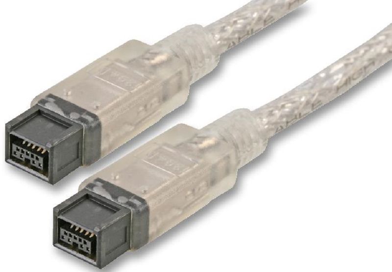 Pro Signal PSG90335 Computer Cable, IEEE 1394b FireWire Plug, 9 Way