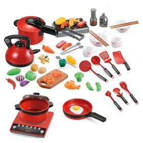 Pretend Play Kitchen Appliances and Food Set - 52 Piece | Shop Today ...