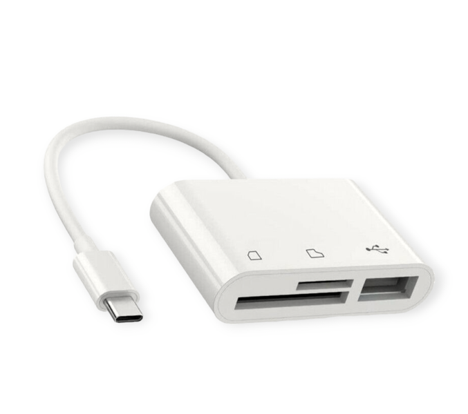 Treqa USB-5 Type C Card Reader OTG Converter