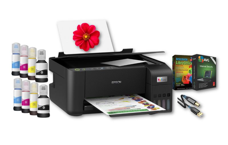 Epson Ecotank (Ink Tank System) L3211 Print,scan,copy -Bundle