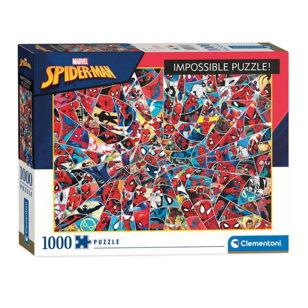 Clementoni 1000 Piece Puzzle Impossible Spiderman