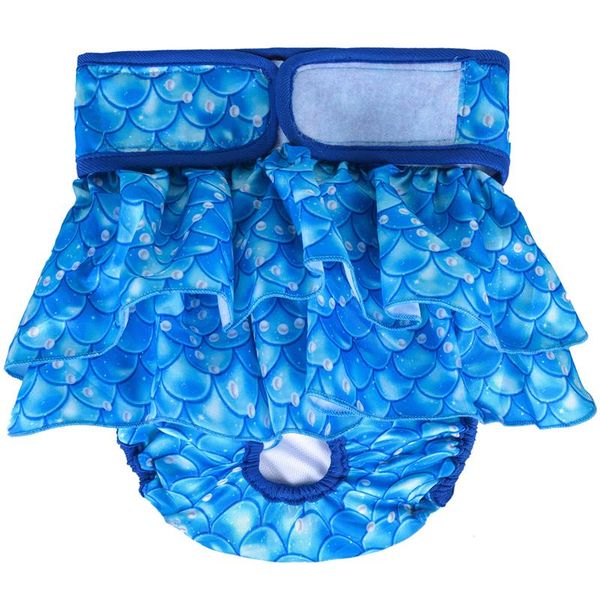 Pet Physiological Pants Leak-proof Dog Urine Pad Color Blue Scale XL