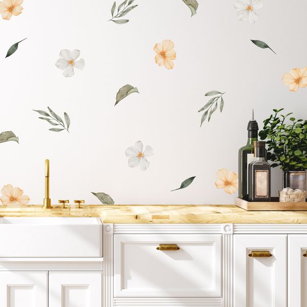 Floral Fantasy Wall Stickers