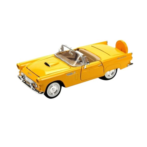 Motormax 1:24 Scale 1956 Thunderbird Yellow Die-cast Vehicle