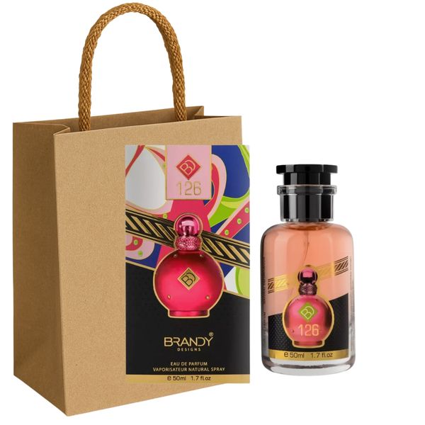 Brandy Mini 126 Women Eau de Parfum 50ml with Gift Bag COMBO