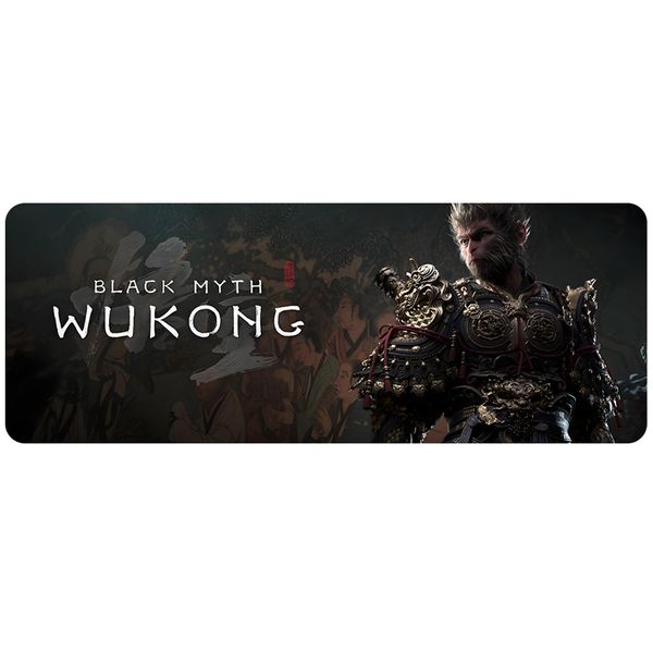 Black Myth Wukong Mouse Pad Gaming Laptops Mousepad Large Mouse Pad