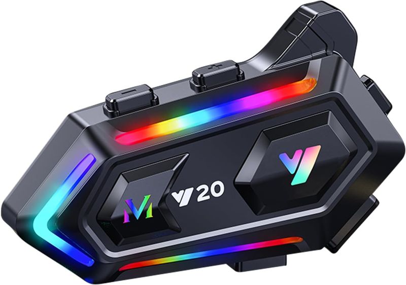 Wireless Helmet Bluetooth Headset Motorcycle, Universal, IPX6 Waterproof