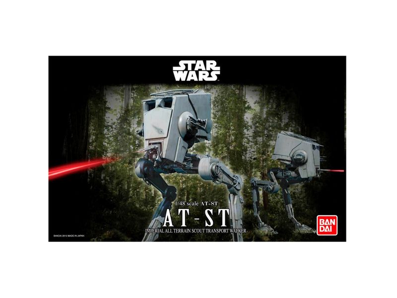 Revell 1/48 Star Wars AT-ST Plastic Model Kit (Bandai)