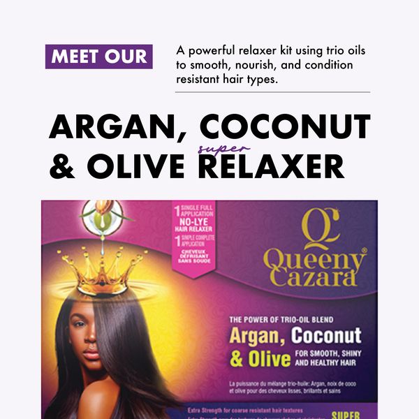 Queeny Cazara No Lye Relaxer Super kit