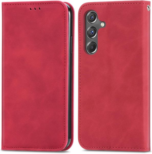 Flip Cover Compatible With Samsung Galaxy S25 Fe (Fan Edition) Faux Leather