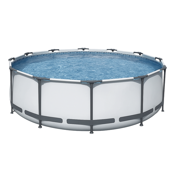 366 x 76 cm Steel Frame Pool Set - Sturdy &amp; Includes Filter Pump