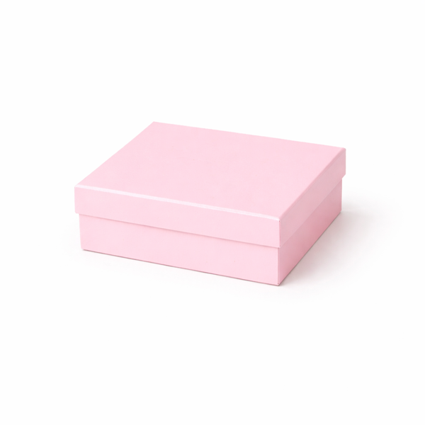 14cm - Cardboard Gift Box - Pink