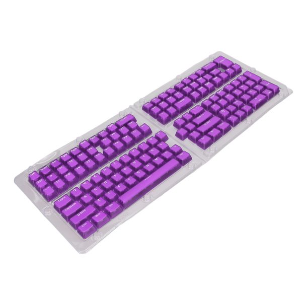 Transparent Purple Keycaps