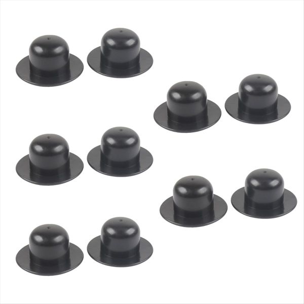 Swimming Pool Accessories Pvc Soft Leather Plug (Short Style) Black